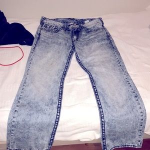 Size 36, Straight, True Religion jeans